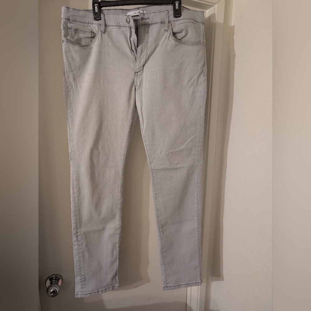 Joe's Light Gray Denim Jeans 38